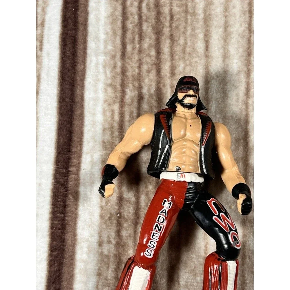 Wwe Nwo Steel Slammers Vintage 2.5’  1998 toy biz  Cast  figures Collectibles